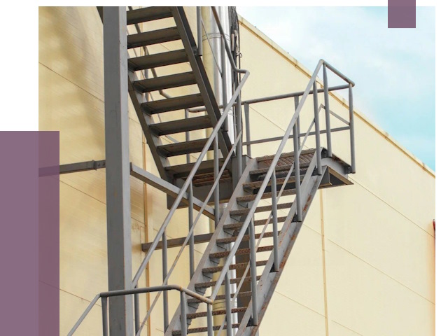 Пожарные лестницы в Тобольске от 12200 руб. — монтаж и продажа | ПРОЛЁТ-Тбл