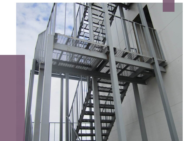 Монтаж пожарных лестниц в Тобольске от 7727 руб.