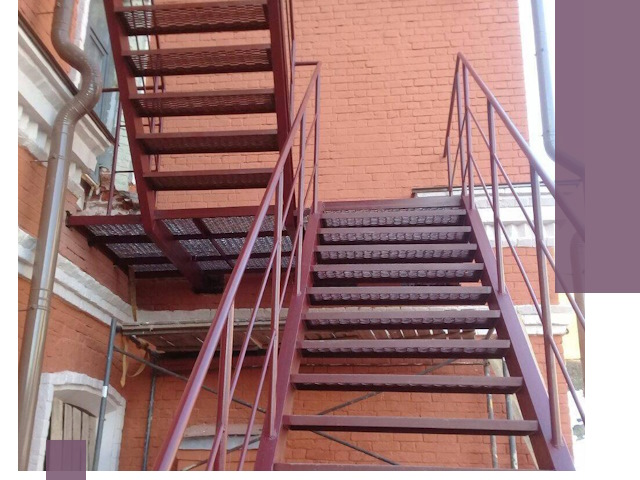 Демонтаж пожарных лестниц быстро и безопасно в Тобольске