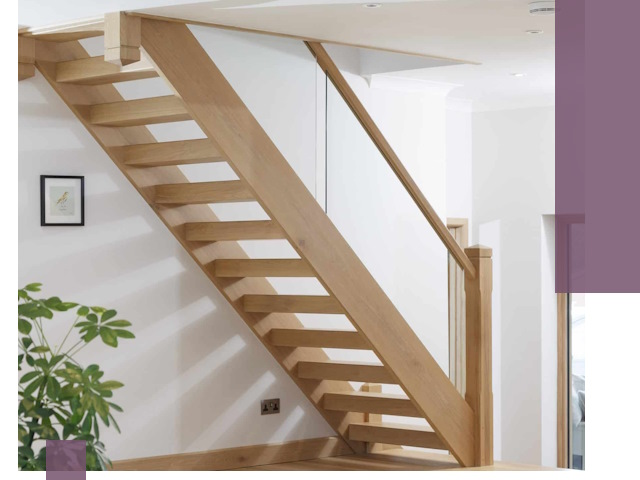 Изготовление деревянных лестниц под ключ в Тобольске для дома