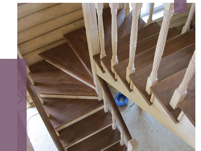 Реставрация деревянных лестниц в Тобольске от 4270 руб.