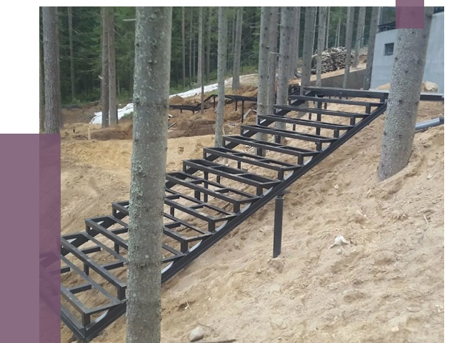 Монтаж металлических лестниц в Тобольске от 13471 руб. 