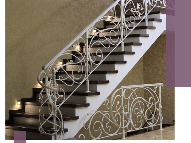 Кованые лестницы под ключ в Тобольске — изготовление и монтаж