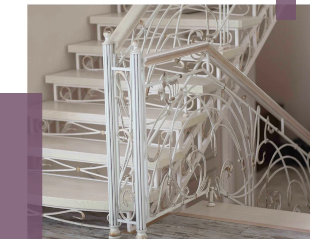 Изготовление кованых лестниц на заказ в Тобольске от 86420 руб. | ПРОЛЁТ-Тбл
