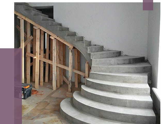 Изготовление бетонных лестниц под ключ в Тобольске от 19826 руб. | ПРОЛЁТ-Тбл