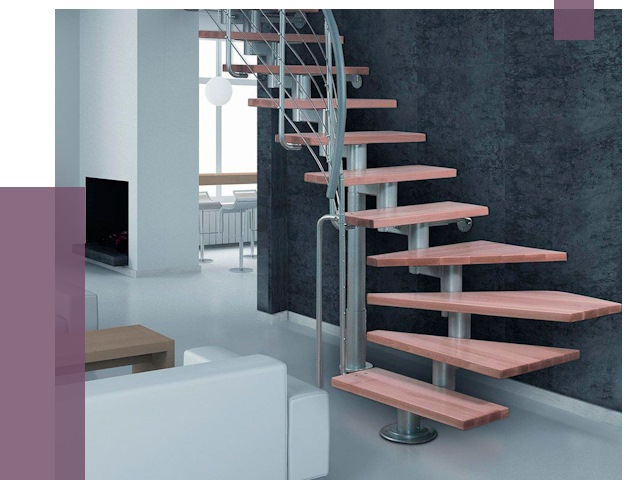 Модульные лестницы в Тобольске от 16776 руб. — купить в ПРОЛЁТ-Тбл