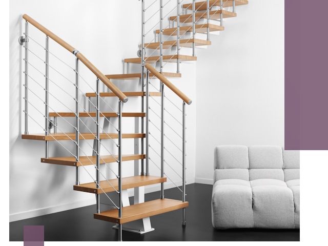 Модульные лестницы под ключ в Тобольске — монтаж и изготовление