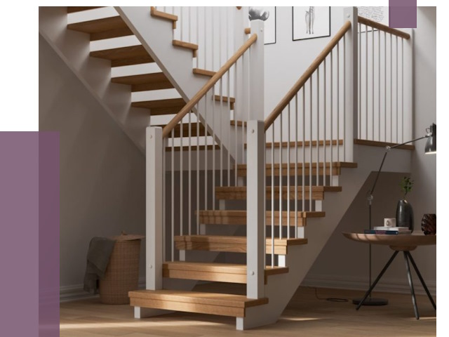 Маршевые лестницы в Тобольске от 37872 руб. — монтаж | ПРОЛЁТ-Тбл