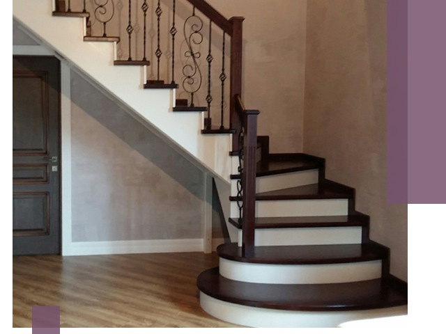 Изготовление Г-образных лестниц под ключ в Тобольске