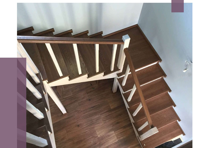 Изготовление П-образных лестниц в Тобольске от 15098 руб.