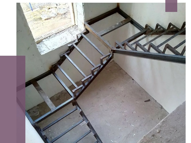 Монтаж лестниц на металлокаркасе в Тобольске от 12709 руб. — ПРОЛЁТ-Тбл