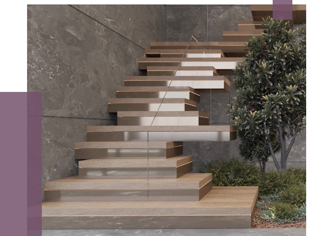 Современные лестницы в Тобольске от 13725 руб. | ПРОЛЁТ-Тбл