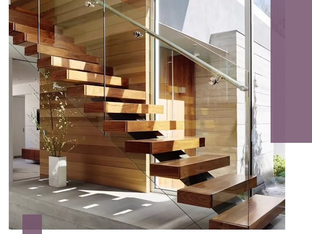 Современные лестницы на заказ в Тобольске — изготовление и монтаж