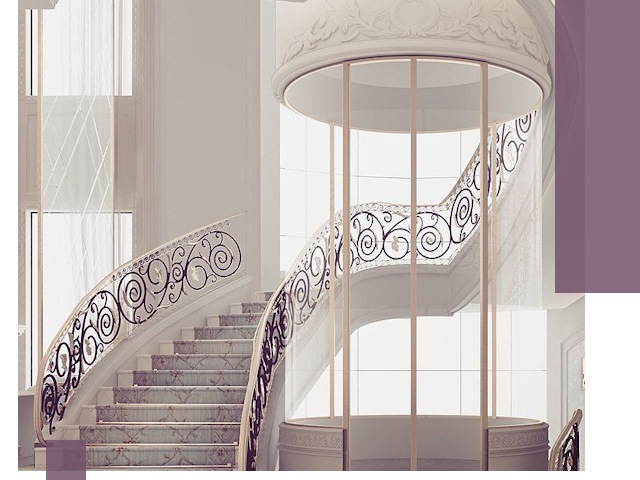 Элитные лестницы на заказ высокого класса в Тобольске