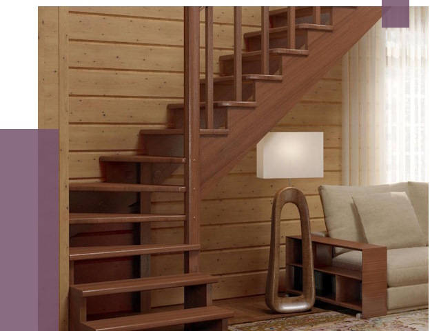 Лестницы эконом класса в Тобольске от 18148 руб. бюджетные решения