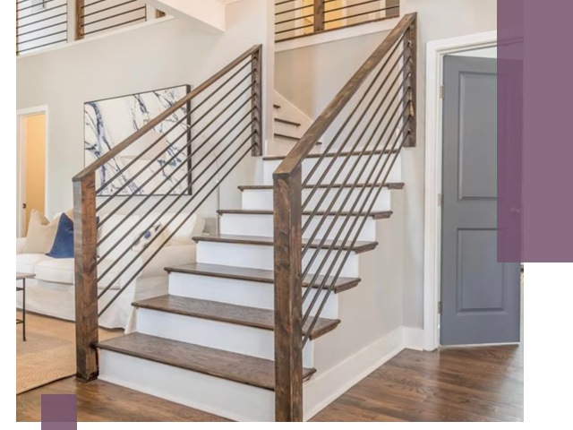 Лестницы для коттеджа под ключ в Тобольске — изготовление и монтаж