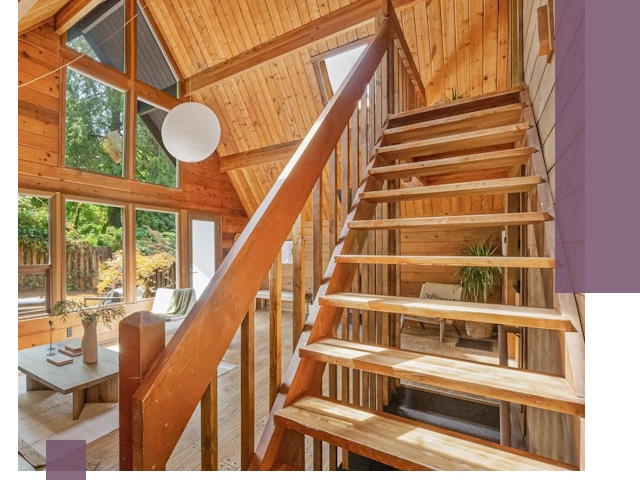 Лестницы для дачи под ключ в Тобольске — изготовление и монтаж