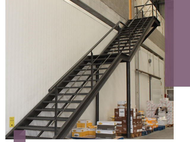 Лестницы для производства в Тобольске — изготовление и монтаж