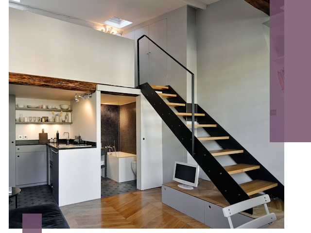 Лестницы на антресоль под ключ в Тобольске — изготовление и монтаж