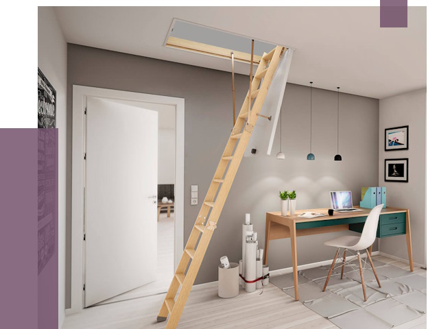 Чердачные лестницы в Тобольске — от 14488 руб. | ПРОЛЁТ-Тбл