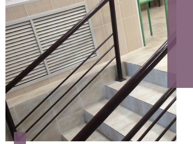 Изготовление перил из металла под ключ в Тобольске