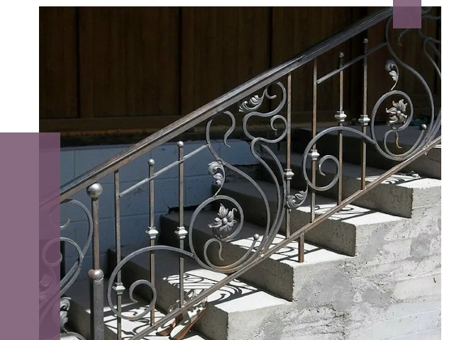 Кованые перила в Тобольске от 8642 руб. под ключ — качество от ПРОЛЁТ-Тбл