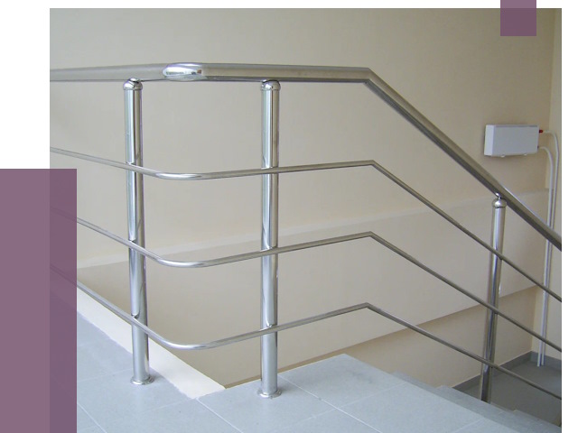 Алюминиевые перила в Тобольске от 6304 руб. под ключ | ПРОЛЁТ-Тбл