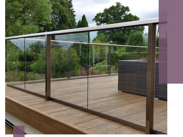 Алюминиевые перила на заказ в Тобольске — монтаж и гарантия