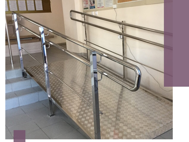 Перила для инвалидов в Тобольске — надежные поручни и ограждения