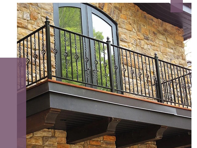 Балконные ограждения в Тобольске от 7981 руб. — купить | ПРОЛЁТ-Тбл