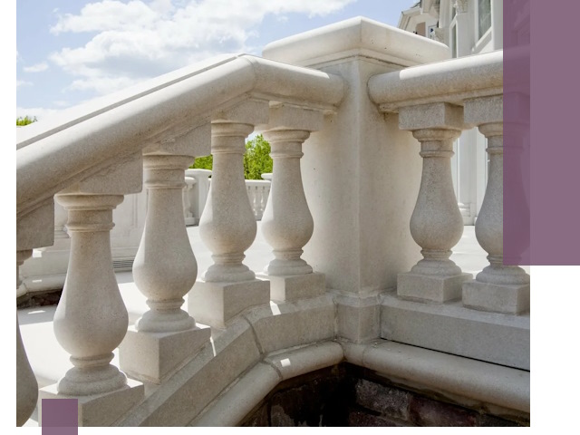 Балюстрады из металла и камня под ключ в Тобольске