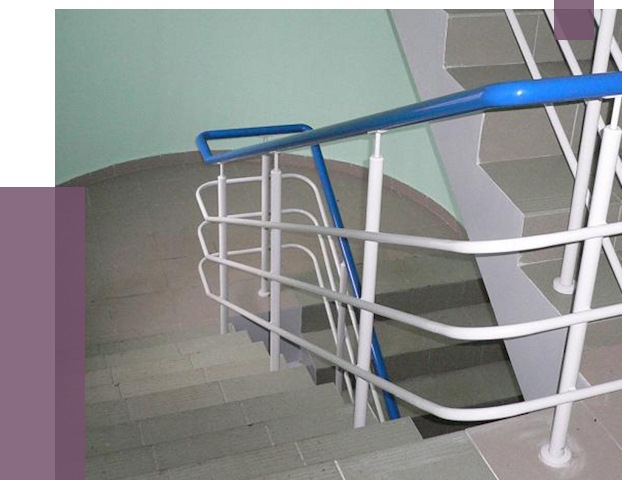 Перила в подъезде в Тобольске — установка и замена от 7371 руб. | ПРОЛЁТ-Тбл