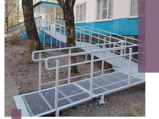 Пандусы под ключ в Тобольске: изготовление, монтаж и демонтаж
