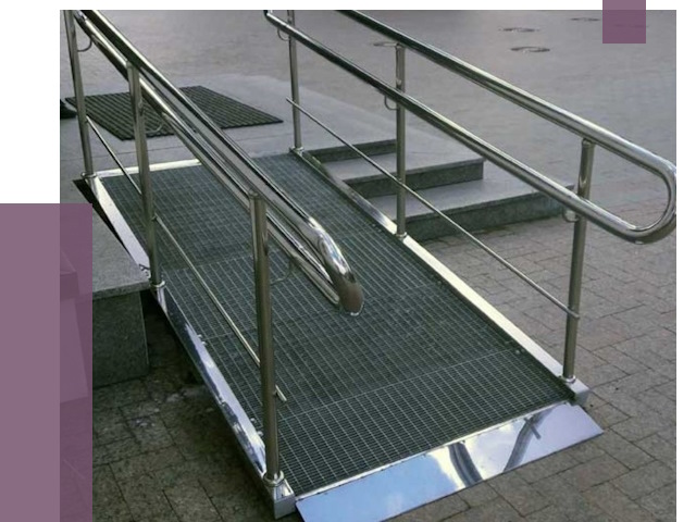 Монтаж пандусов для инвалидов в Тобольске от 8561 руб. под ключ | ПРОЛЁТ-Тбл