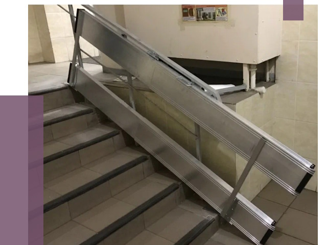 Откидные пандусы в Тобольске от 6609 руб. — купить | ПРОЛЁТ-Тбл