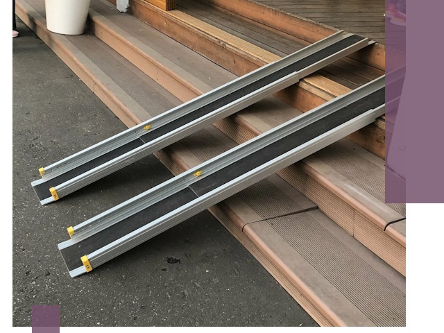 Телескопические пандусы под ключ в Тобольске — изготовление и монтаж