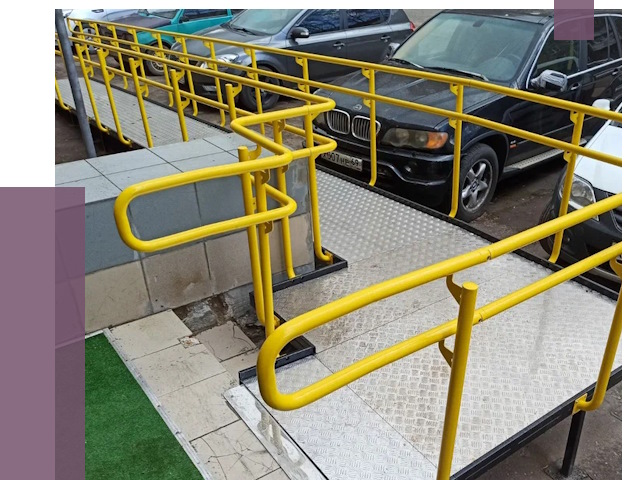 Стационарные пандусы в Тобольске от 12200 руб. | ПРОЛЁТ-Тбл