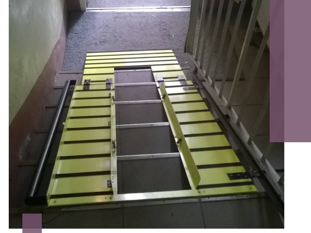 Профессиональный монтаж пандуса в подъезд в Тобольске