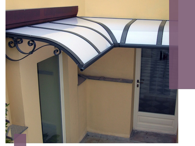 Монтаж козырьков любой сложности в Тобольске под ключ