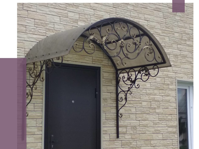 Ремонт козырьков в Тобольске от 7371 руб.  | ПРОЛЁТ-Тбл