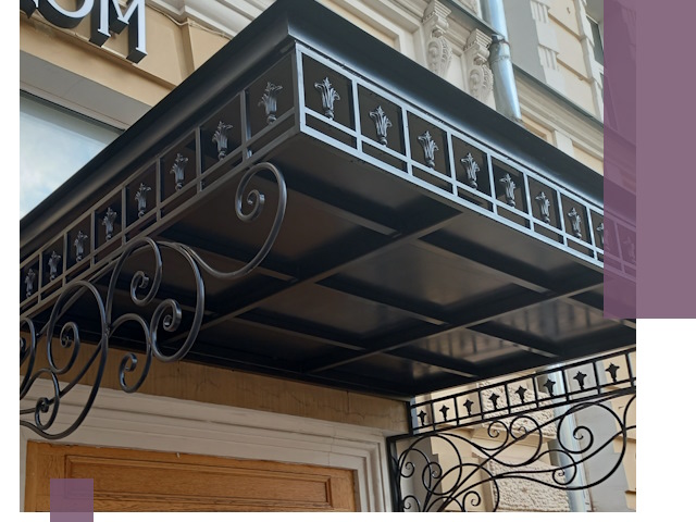 Ремонт козырьков и навесов в Тобольске — быстро и качественно