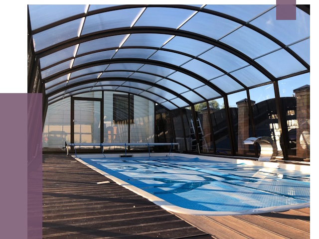 Навесы для бассейна в Тобольске от 16674 руб. под ключ | ПРОЛЁТ-Тбл