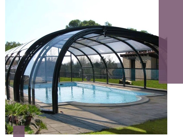 Навесы для бассейна в Тобольске: изготовление и монтаж под ключ