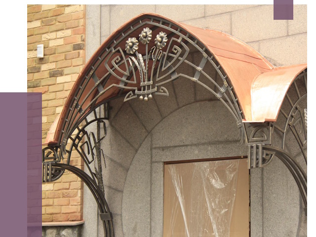 Арочные козырьки в Тобольске от 14488 руб. 