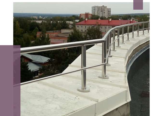 Парапеты и ограждения кровли в Тобольске от 4931 руб.