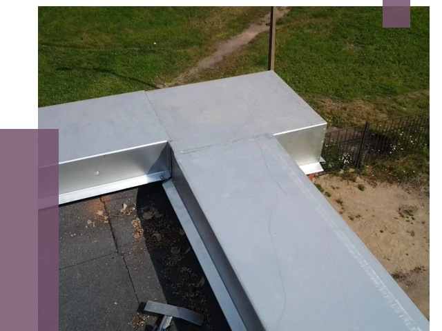 Оцинкованные парапеты в Тобольске от 7981 руб.  | ПРОЛЁТ-Тбл