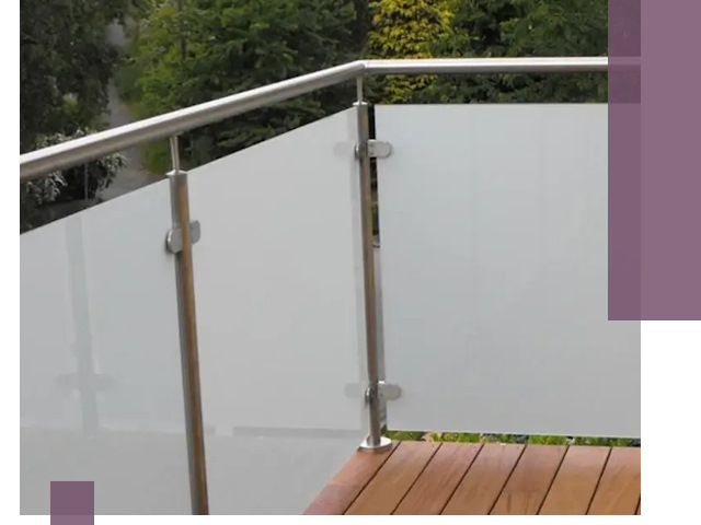 Алюминиевые парапеты для балконов и террас в Тобольске