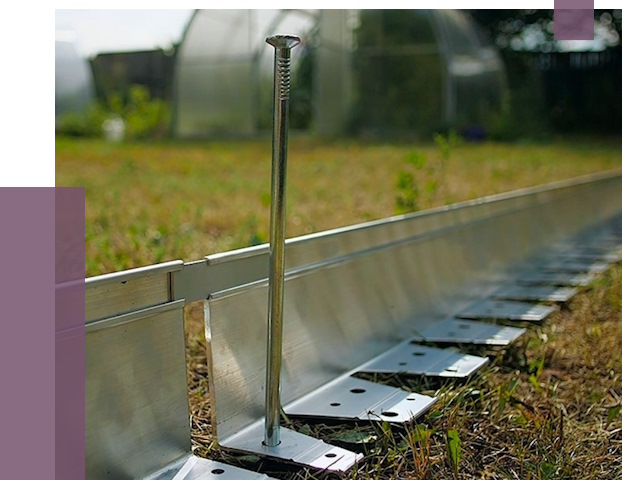 Металлические бордюры для газона в Тобольске от 4270 руб. | ПРОЛЁТ-Тбл