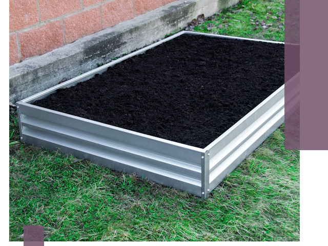 Металлические бордюры для грядок в Тобольске: прочность и аккуратность