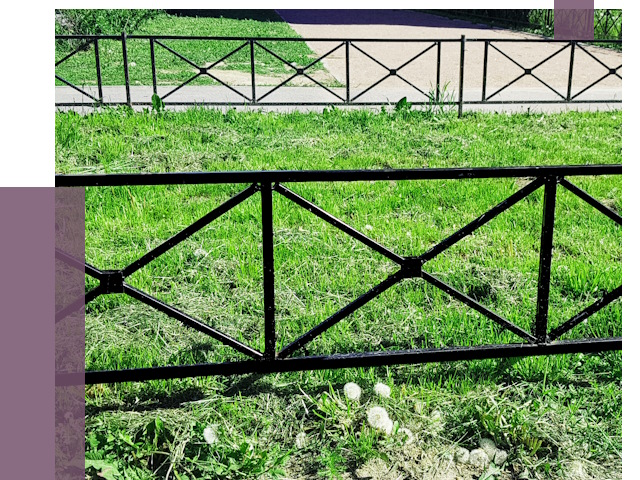 Металлические газонные ограждения в Тобольске от 4270 руб.